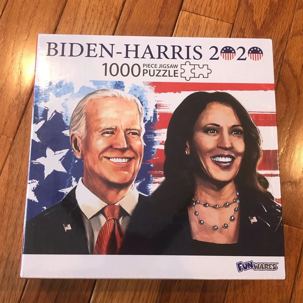 Biden Harris 2020 1000 Piece Puzzle New Sealed
